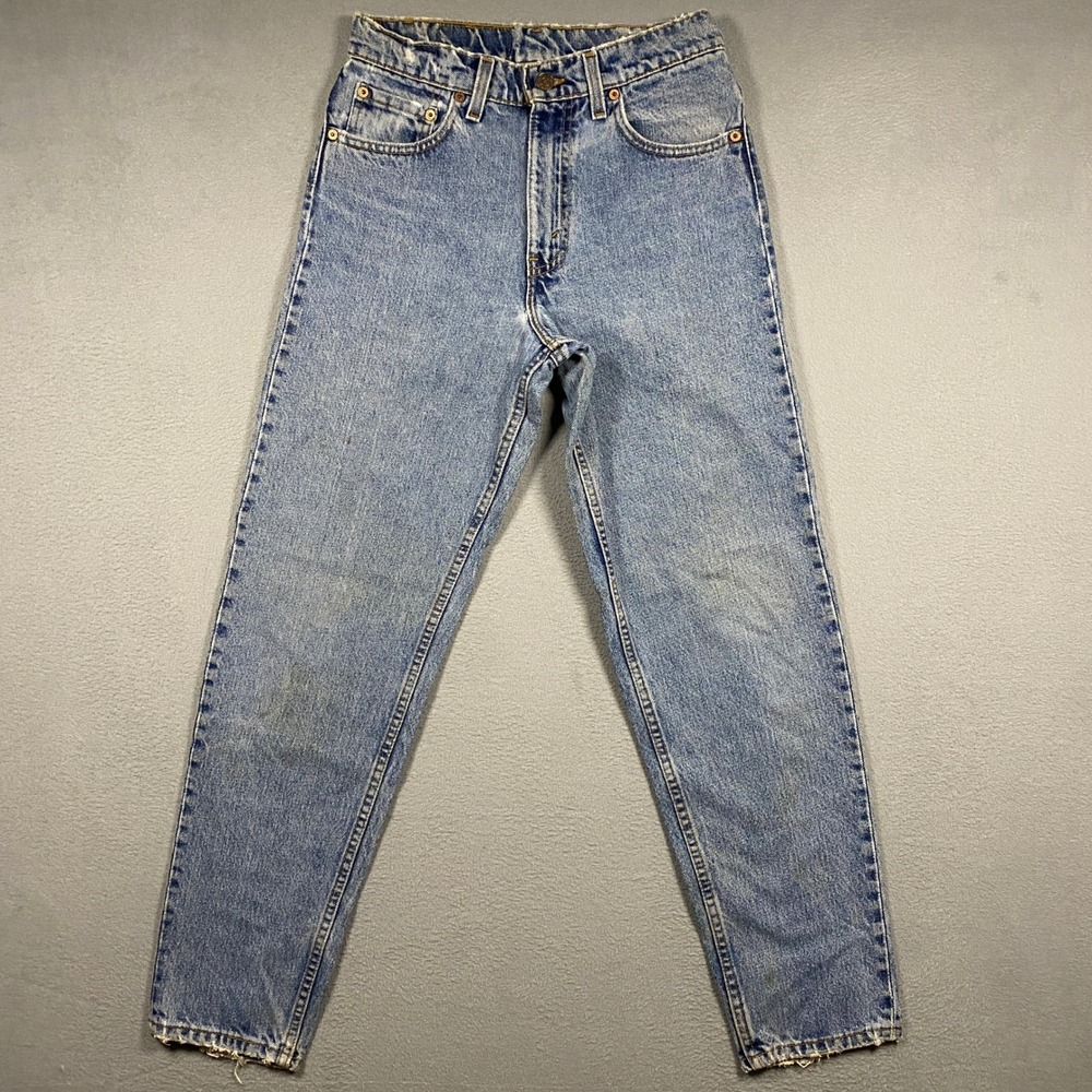 Vintage 90s Levis 550 Relaxed Fit Jeans Mens 29x30 (26x30) Made in USA